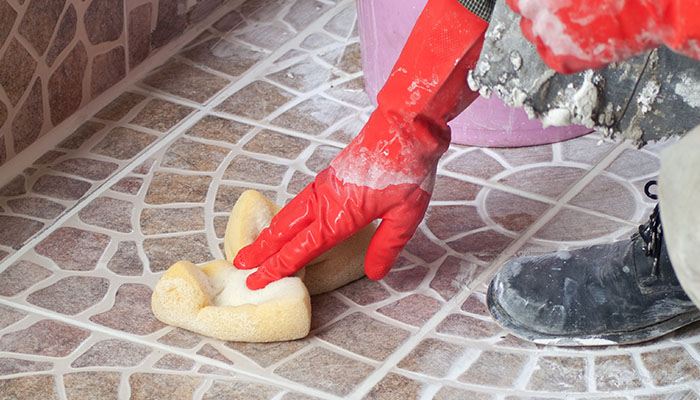 Cleaning tile