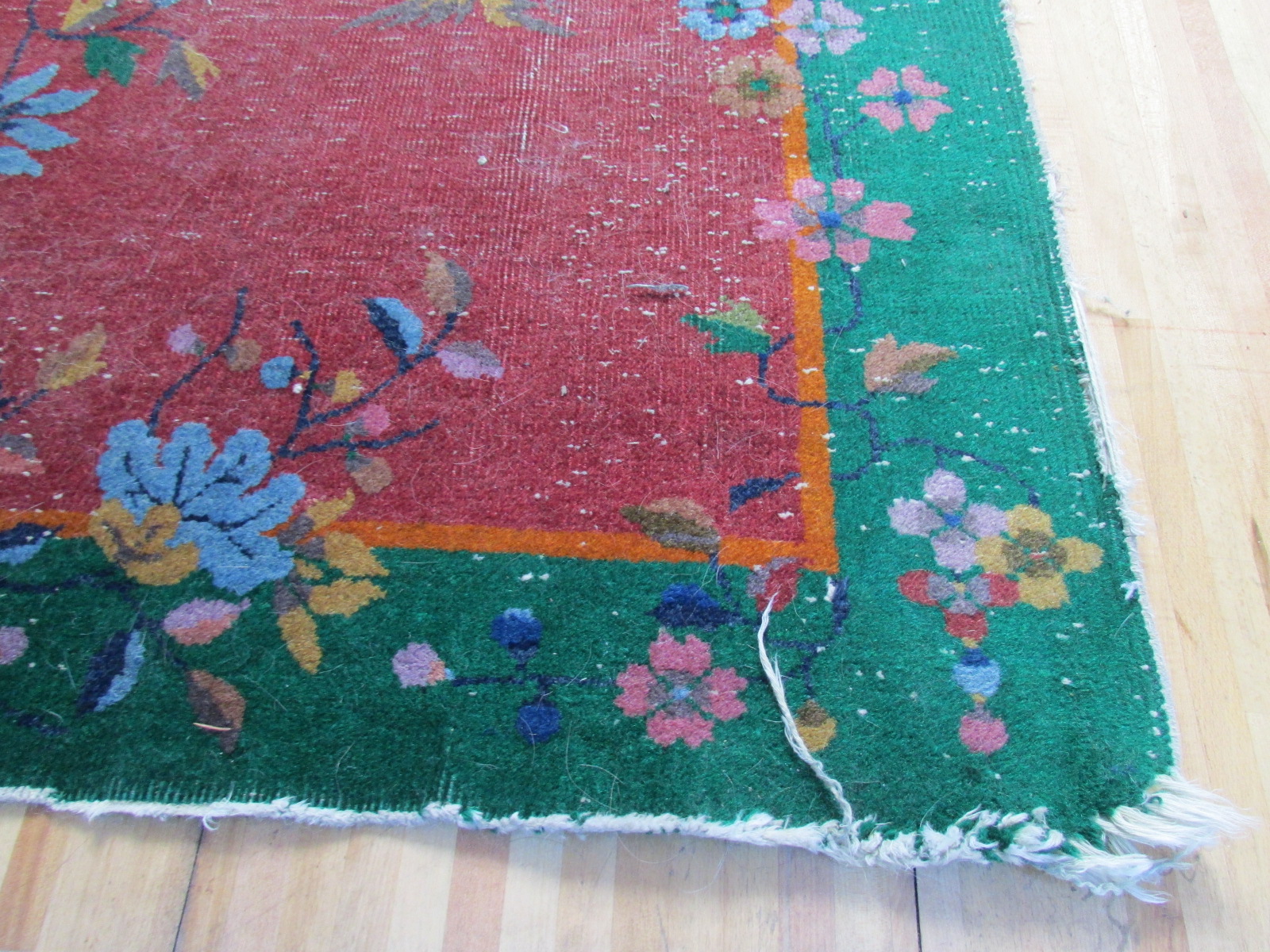 vintage chinese rug