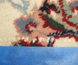 Lazy line on an oriental rug