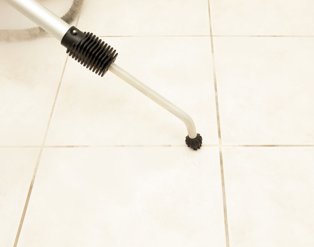 cleaning grout