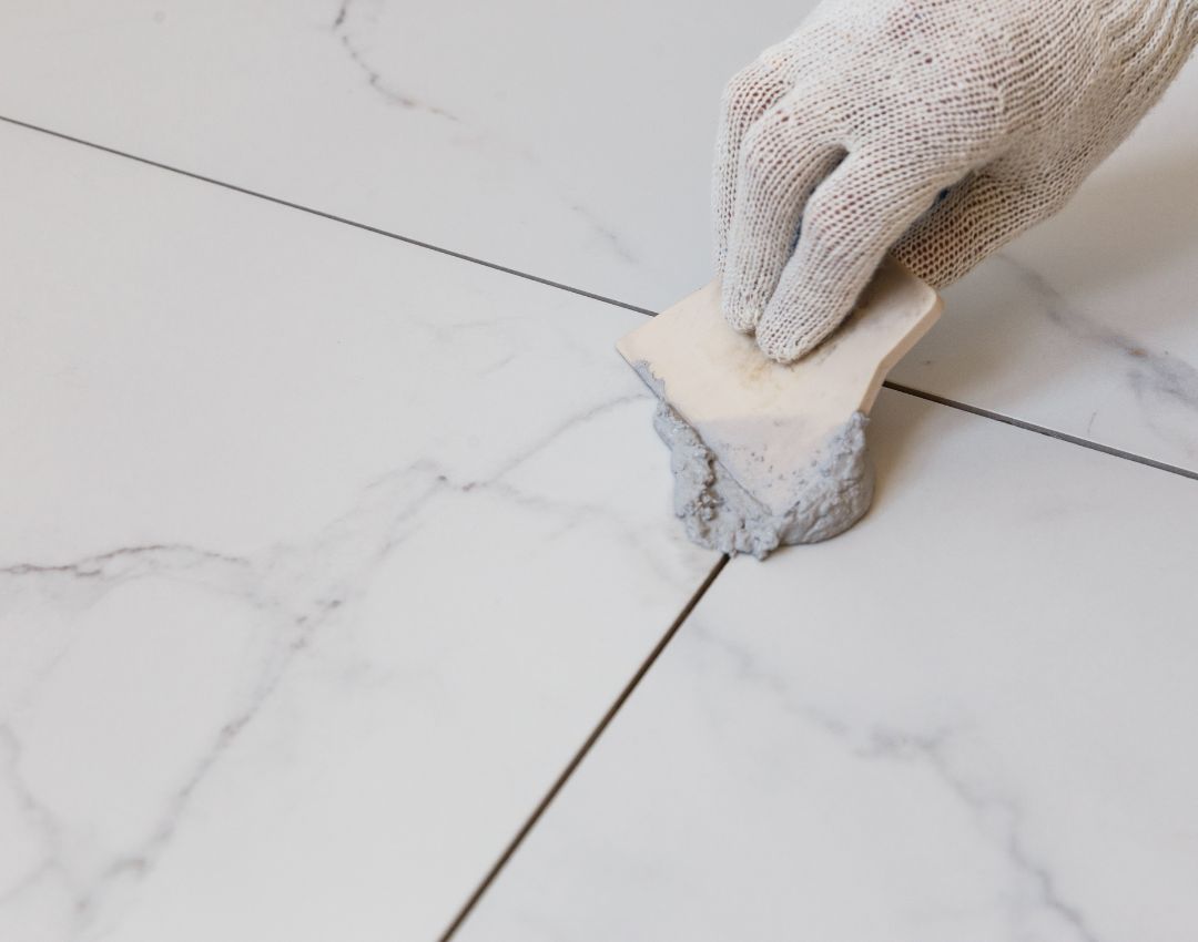 cleaning grout