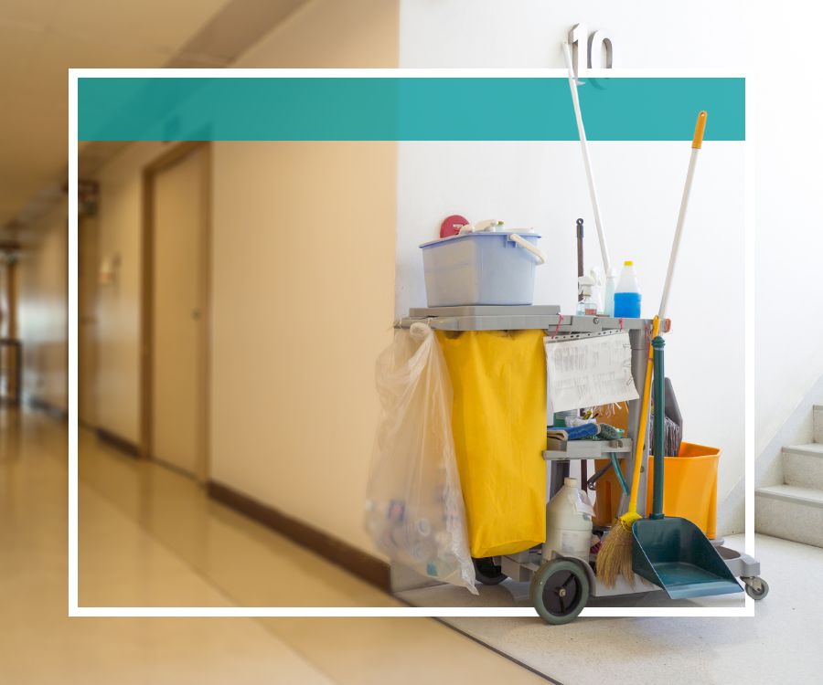 janitorial cart